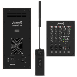 Audibax - Detroit 1000X Amplificador DSP (Black)