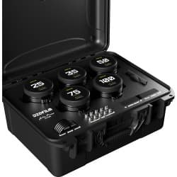 DZOFilm - Kit de lentes Arles FF/VV Prime Cine 25/ 35/50/75/100mm (PL Mount)