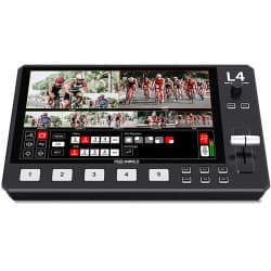 FeelWorld L4 - Switcher com monitor LCD HDMI Livestream de 10,1"