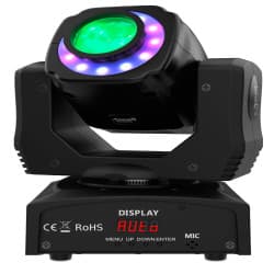 Audibax - Boston 60 Ring Luz de LED (Black)
