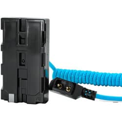 Kondor Blue - Cabo de alimentação D-Tap para bateria fictícia Sony L-Series