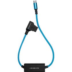Kondor Blue - D-Tap para cabo de alimentação USB-C para câmeras Mirrorless (41cm, Blue)