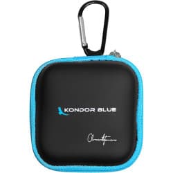 Kondor Blue - Grampos de gerenciamento de cabos Mondo Ties (Black, Kit com 5 unidades)