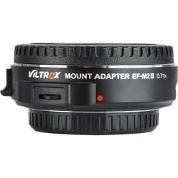 Viltrox EF-M2 II - Adaptador de montagem de lente Canon EF para câmera MFT