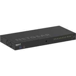 Netgear - AV Line M4250 GSM4212P 8 portas Gigabit  com switch AV gerenciado com SFP (125 W)