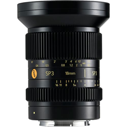 Cooke - Lente SP3 18mm T2.4 Full-Frame Prime (Sony E)