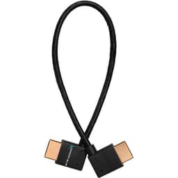Kondor Blue - Cabo HDMI de alta velocidade Right-Angle para Left-Angle (Raven Black/30,5 cm) - miniatura 2