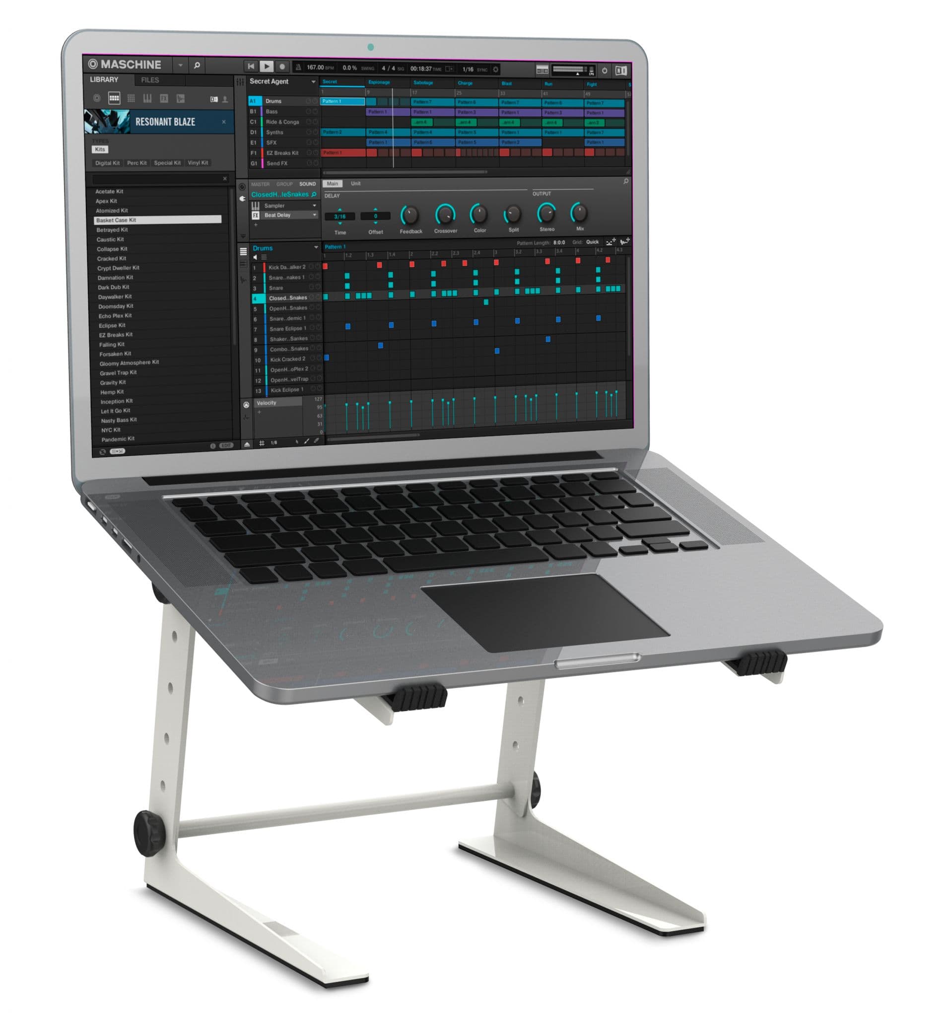 Audibax - Suporte para notebook Top 5 (White)