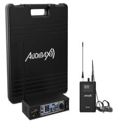 Audibax - IEW 600 Sistema estéreo intra-auricular sem fio