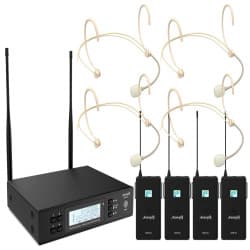 Audibax - AWM 403  Fone de ouvido para microfones sem fio