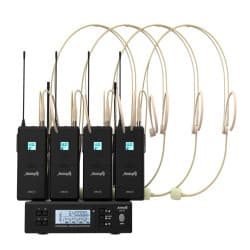 Audibax - AWM 403  Fone de ouvido para microfones sem fio