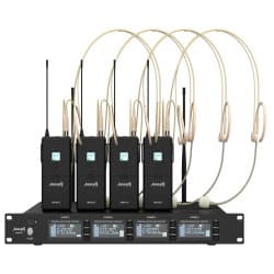Audibax - AWM 403 TD Fone de ouvido para microfones sem fio