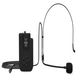 Audibax - Microfone headset sem fio 194.50 (Black)