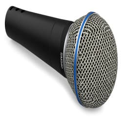 Audibax - Microfone Vocal Cardióide Dinâmico SM580 (Black)