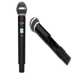 Audibax - AWM 201 Microfones portáteis sem fio (Black)