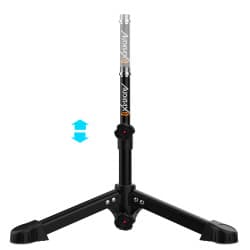 Audibax - Suporte para microfone de mesa SM50 (Black)