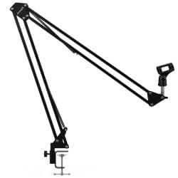 Audibax - Suporte de mesa articulado para microfone MTS10 (Black)