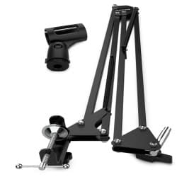 Audibax - Suporte de mesa articulado para microfone MTS10 (Black)