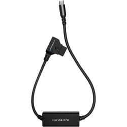Kondor Blue - D-Tap para cabo de alimentação USB-C para câmeras Mirrorless (41cm, Raven Black)