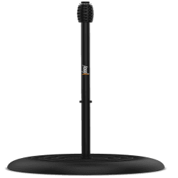 Audibax - Suporte de microfone reto ajustável Base 5