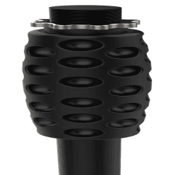 Audibax - Suporte de microfone reto ajustável Base 5