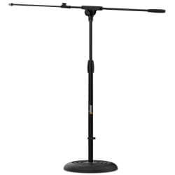 Audibax - Base 10 Suporte de microfone metálico (Black)