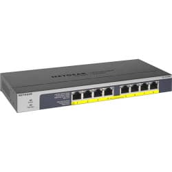 Netgear -Switch 8 portas Gigabit Ethernet PoE+ (não gerenciável)