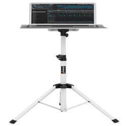 Audibax - Suporte de mesa para notebook/controlador midi Top-40 (White)