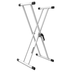 Audibax - Suporte para teclado Double X Onyx 130 (White)