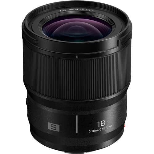 Panasonic - Lente Lumix S 18mm f/1.8 ultra grande angular
