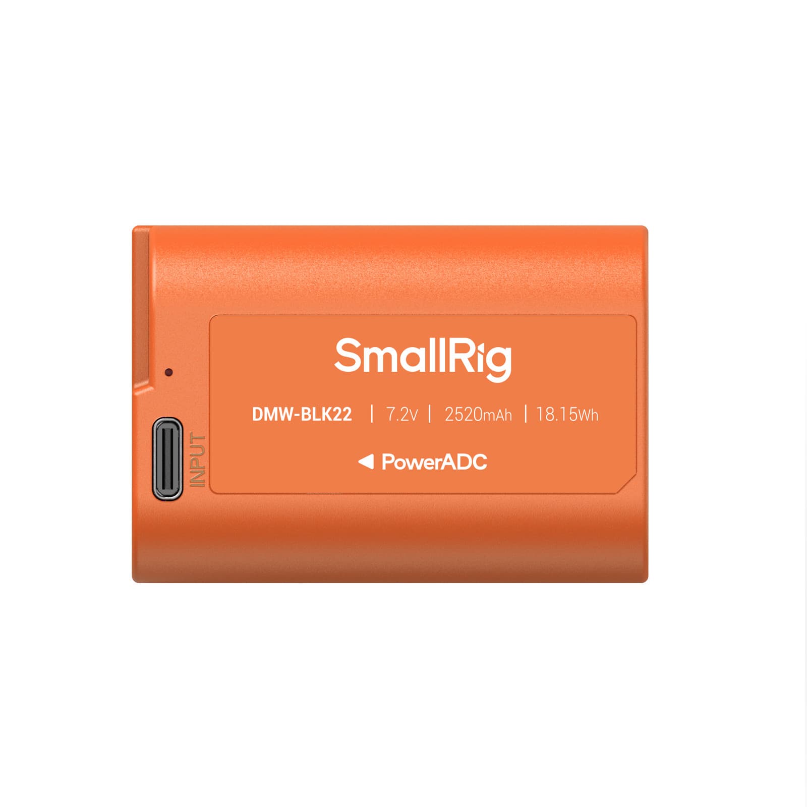 SmallRig - DMW-BLK22 USB-C Rechargeable Camera Battery（Orange） - imagem 3