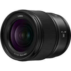 Panasonic - Lente Lumix S 18mm f/1.8 ultra grande angular