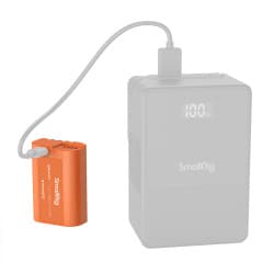 SmallRig - DMW-BLK22 USB-C Rechargeable Camera Battery（Orange）