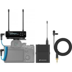 Sennheiser EW-DP ME 2 SET -700010  Sistema de microfone de lapela digital sem fio Omni (Q1-6: 470 a 526 MHz)