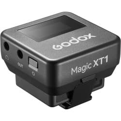 Godox - Magic XT1-CL Sistema de microfone sem fio para 2 pessoas com adaptadores USB-C e Lightning (2,4 GHz)