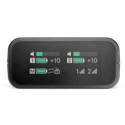 Sennheiser Profile - Receptor de microfone de substituição sem fio para câmera e smartphone (2,4 GHz)