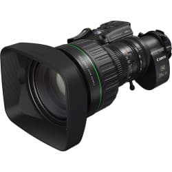 Canon - Lente CJ27ex7.3B IASE T 2/3" UHD portátil 27x com extensor de zoom 2x