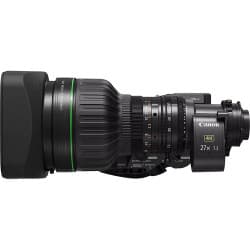 Canon - Lente CJ27ex7.3B IASE T 2/3" UHD portátil 27x com extensor de zoom 2x