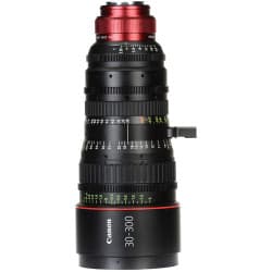 Canon - Lente de zoom de cinema CN-E 30-300 mm T2.95-3.7 LS (EF Mount)