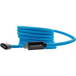 Kondor Blue - THUNDERBOLT 4 USB 4.0 TYPE C cabo BLAZING 40G SPEEDS 5A 100W STRAIGHT 6 FT