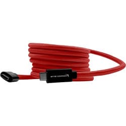 Kondor Blue - THUNDERBOLT 4 USB 4.0 TYPE C cabo BLAZING 40G SPEEDS 5A 100W STRAIGHT 6 FT (Cardinal Red)