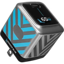Kondor Blue - Carregador de parede 65W USB-C PD Brick