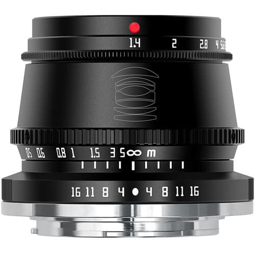 TTArtisan - Lente 35mm f/1.4 para FUJIFILM X (Black)