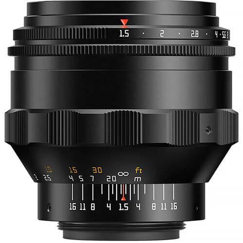 TTArtisan - Lente 75mm f/1.5 Swirly Bokeh (M42)