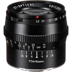 TTArtisan - Lente 50mm f/1.2 para MFT (Black)