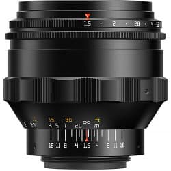 TTArtisan - Lente 75mm f/1.5 Swirly Bokeh (M42)
