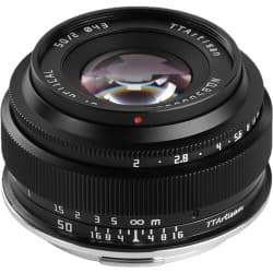 TTArtisan - Lente 50mm f/2 ( L Mount, Black)