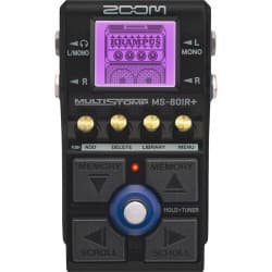 Zoom - Pedal de modelagem de amplificador multistomp MS-80IR+