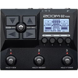 Zoom - G2 Four Pedal de Guitarra Multi-Efeitos