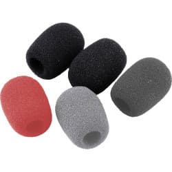 Zoom - Protetores de vento WSL-1 para microfone de lapela LMF-2 (Kit com 5 unidades)